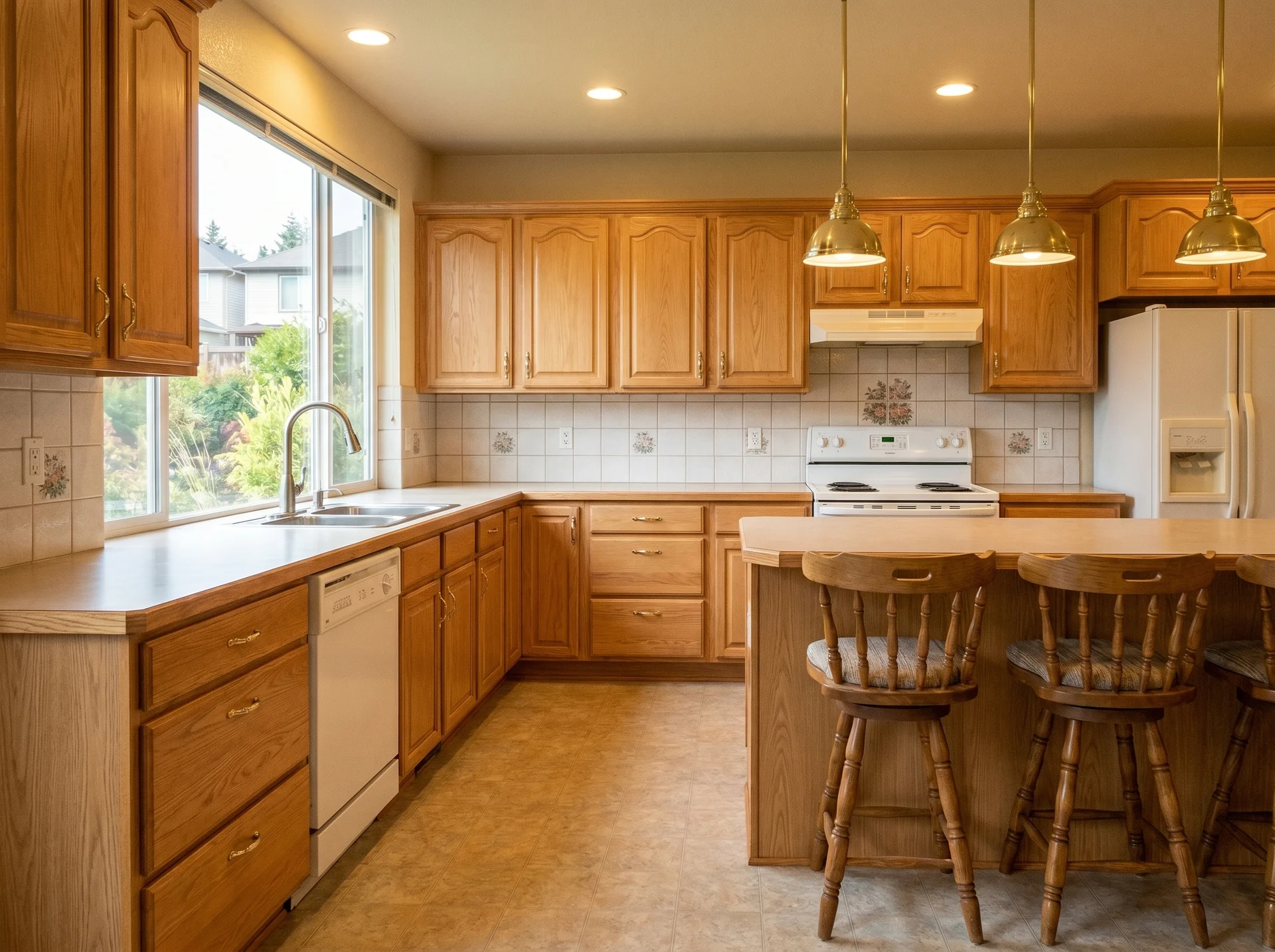 Kitchen after